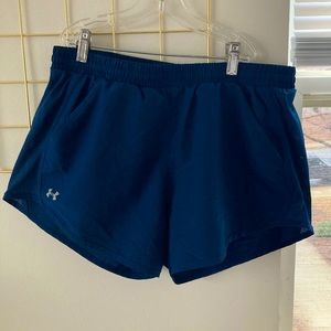 Navy Under Armour shorts